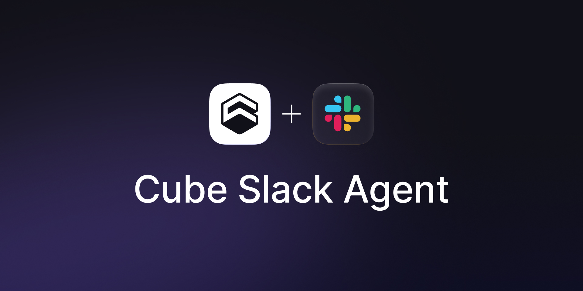 Cover of the 'Introducing the Cube Slack Agent' blog post