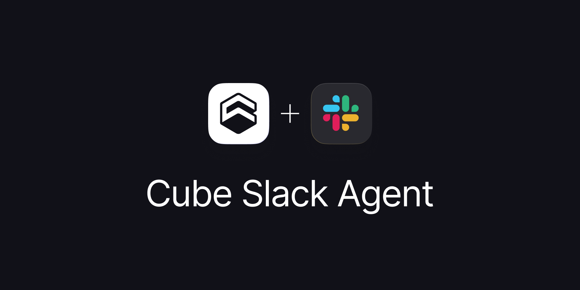 Cover of the 'Introducing the Cube Slack Agent' blog post