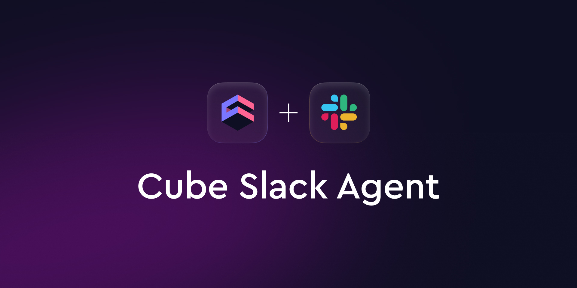 Cover of the 'Introducing the Cube Slack Agent' article